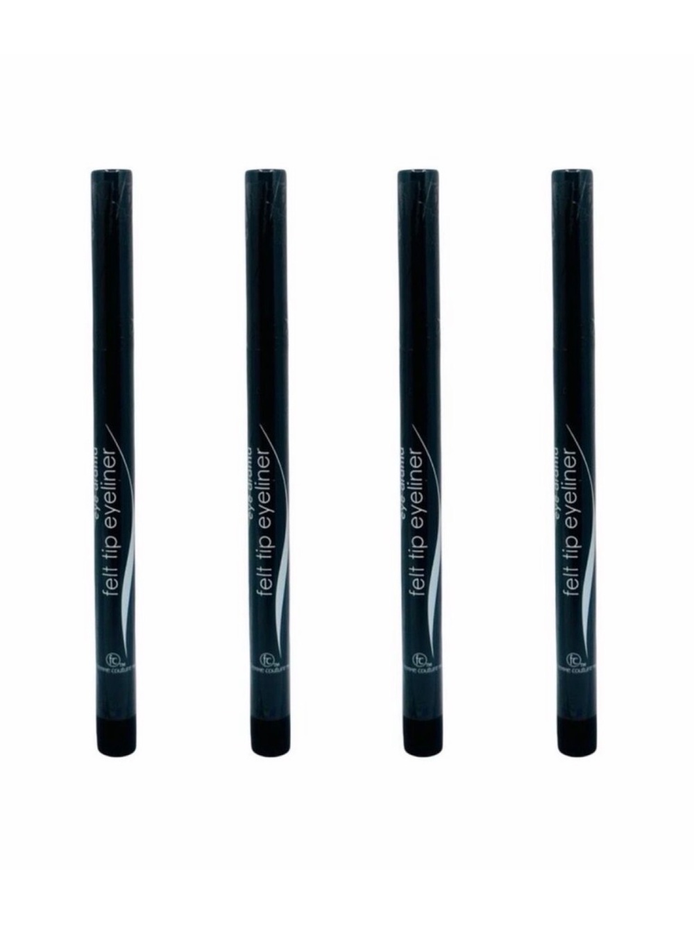 Femme Couture Eye Drama Felt Tip Eyeliner - Intense Black - 4 Pack - 1 ml x 4